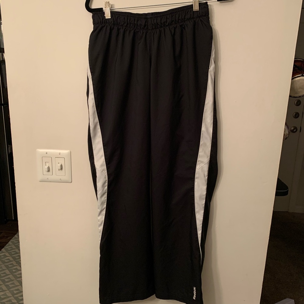 Black track pants
